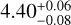 \[4.40_{+0.06}^{-0.08}\]