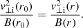 $$ \begin{aligned} \frac{v_{\perp \mathrm i}^2(r_0)}{B(r_0)} = \frac{v_{\perp \mathrm i}^2(r)}{B(r)}. \end{aligned} $$