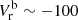 $ V_{\mathrm{r}}^{\mathrm{b}}\sim -100 $