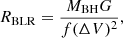 $$ \begin{aligned} R_{\rm BLR} = \frac{M_{\rm BH} G }{f (\Delta V)^2} ,\end{aligned} $$