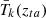 $ {\bar {T}}_k(z_{ta}) $