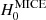$ H_{0}^{\mathrm{MICE}} $