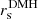 $ r_{\mathrm{s}}^{\mathrm{DMH}} $