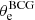 $ \theta^{\mathrm{BCG}}_{\mathrm{e}} $