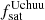 $ f_{\mathrm {sat}}^{\mathrm {Uchuu}} $
