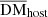 $ \overline {\mathrm {DM}}_{\mathrm {host}} $