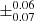 $ \pm_{0.07}^{0.06} $