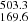 $ _{169.6}^{503.3} $