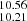 $ _{10.21}^{10.56} $
