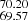 $ _{69.57}^{70.20} $