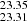 $ _{23.31}^{23.35} $