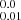 $ _{0.01}^{0.0} $