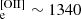 $ _{\mathrm{e}}^{[\rm OII]} \sim 1340 $
