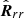 $ \hat{\boldsymbol{R}}_{rr} $