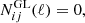 $$ \begin{aligned} N_{ij}^\mathrm{GL}(\ell )&= 0, \end{aligned} $$