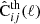 $ \hat{ \mathrm{C}}^{\mathrm{th}}_{ij}(\ell) $