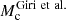 $ M_{\mathrm{c}}^{\mathrm{Giri~et~al.}} $