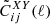 $ \tilde{C}^{XY}_{ij}(\ell) $