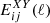 $ E^{XY}_{ij}(\ell) $