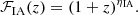 $$ \begin{aligned} \mathcal{F} _{\rm IA}(z) = (1+z)^{\eta _{\rm IA}}. \end{aligned} $$