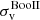 $ \sigma^{\mathrm{BooII}}_{\mathrm{v}} $