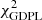$ \chi ^{2}_{\mathrm {GDPL}} $