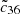 $ {\tilde {c}}_{36} $