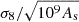 $ \sigma _8 / \sqrt {10^{9} A_{\mathrm {s}}} $