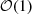 $ {\cal {{O}}}(1) $
