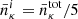 $ \bar {n}^{i}_{\kappa } = \bar {n}^{\mathrm {tot}}_{\kappa }/5 $
