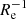 $ R_{\mathrm{e}}^{-1} $