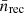 $ \bar{n}_{\rm rec} $