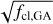 $\sqrt{f_{\mathrm{cl}, \mathrm{GA}}}$