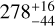 $278_{-44}^{+16}$