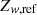 $ Z_{\mathit{w},\rm ref} $
