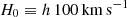$ H_{0}\equiv h \,100\, \mathrm{km \, s}^{-1} $