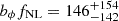 $ b_\phi f_{\mathrm{NL}} = 146_{-142}^{+154} $