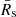 $ \bar R_{\mathrm{s}} $