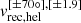 $ v_{\mathrm{rec,hel}}^{[\pm{70}\circ],[\pm1.9]} $