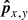$ \boldsymbol{\hat p}_{x,y} $