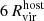 $ 6\,R_{\mathrm {vir}}^{\mathrm {host}} $