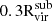$ 0.3\mathrm {R_{vir}^{sub}} $