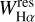 $\[W_{\mathrm{H} \alpha}^{\text {res}}\]$
