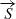 $ \overrightarrow{S} $
