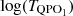 $ \log (T_{{\mathrm {QPO}}_1}) $