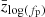 $ \bar z_{\log (f_{\mathrm {p}})} $