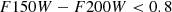 $$ \begin{aligned}&F150W - F200W < 0.8\end{aligned} $$