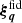 $ \boldsymbol{\xi}^{\mathrm{fid}}_{\boldsymbol{q}} $