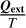 $\[\frac{Q_{\text {ext }}}{T}\]$
