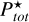 $\[P_{\text {tot }}^{\star}\]$